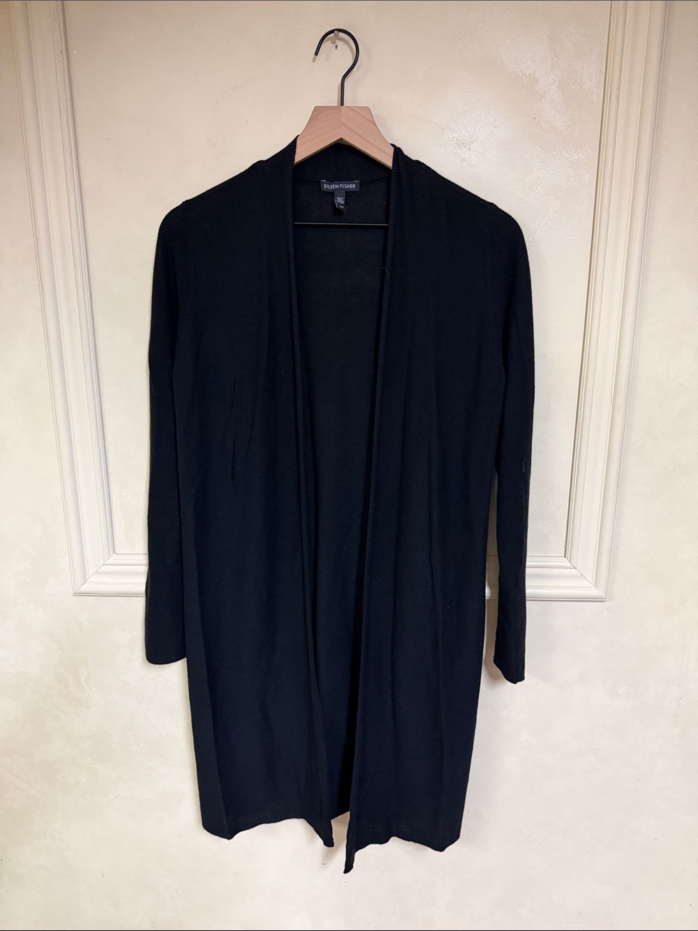 Eileen Fisher Open Front Cardigan Sweater